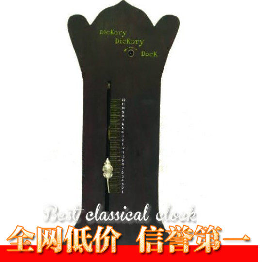 老鼠趣味挂d钟老式上弦计时钟仿古机械木质壁挂钟仿古董钟