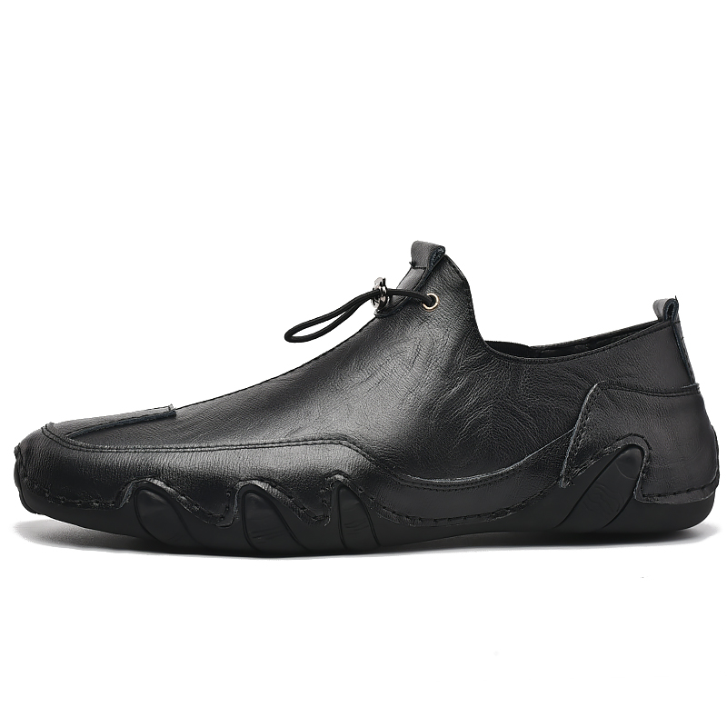 极速Men Shoes Leather Casual High Quality LoaPfers Flats Sof