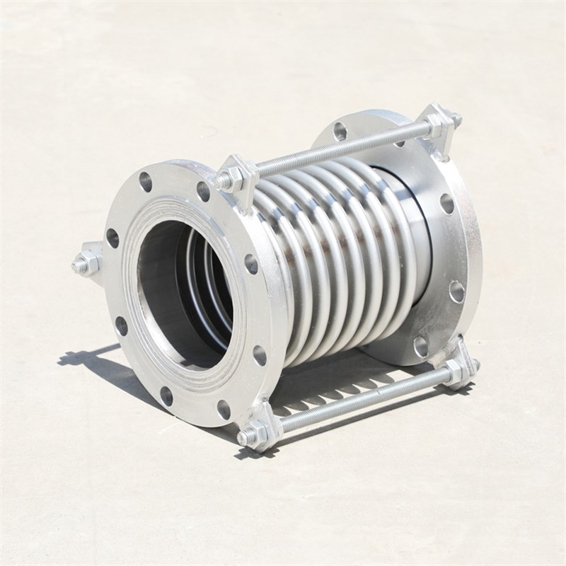 极速2023304不锈钢补偿器铁法兰E伸缩器软接头蒸汽管道波纹软管金