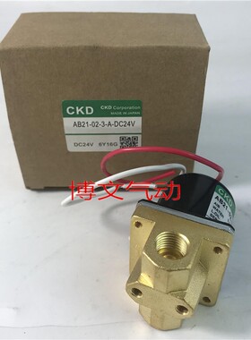 新品CKD电磁阀AB21-01/o02-2/3/5/A/-AC220V-AC110V AB21-02-3-A-