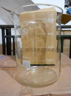 极速新蜀牛烧杯10000刻度玻璃杯10升刻度烧杯10L烧V杯20斤蜀牛品