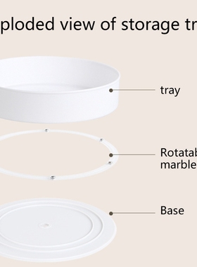 极速360 Degree Rotating Cabinet Organizer KitcheTn Bathroom