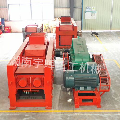 新品大型工业对辊式制砂机全套碎F石机建筑垃圾破碎机鹅卵石