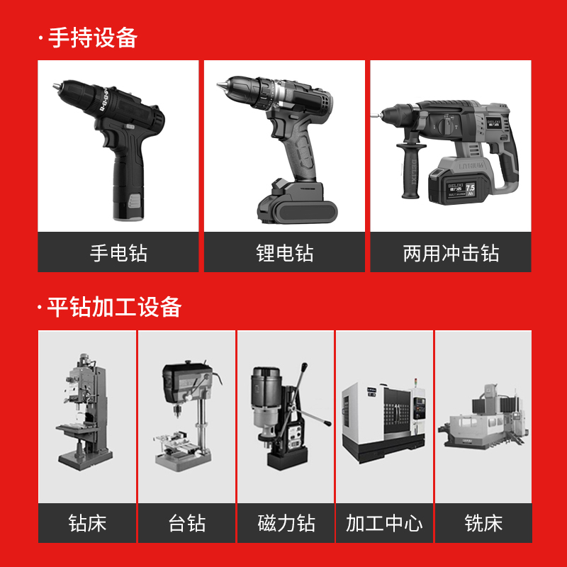 极速木工铰链开孔器三刃35mm合页木头木板门锁打孔V钻头工具神器