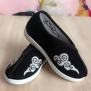 极速儿童节表f演鞋汉服鞋搭配的鞋子女童男童演出绣花鞋子古风舞