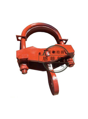 极速新品管夹 c保k冷管用抱箍 A12 A13双螺栓 四螺栓管夹 保冷管