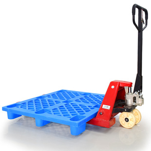 升Y降V托盘堆高 堆高机搬运车手动液压堆高机685外宽 极速新品 新品