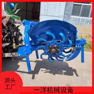 拖拉机带果园开沟机农田挖沟灌溉机草莓葡萄大葱开沟机农用排水沟