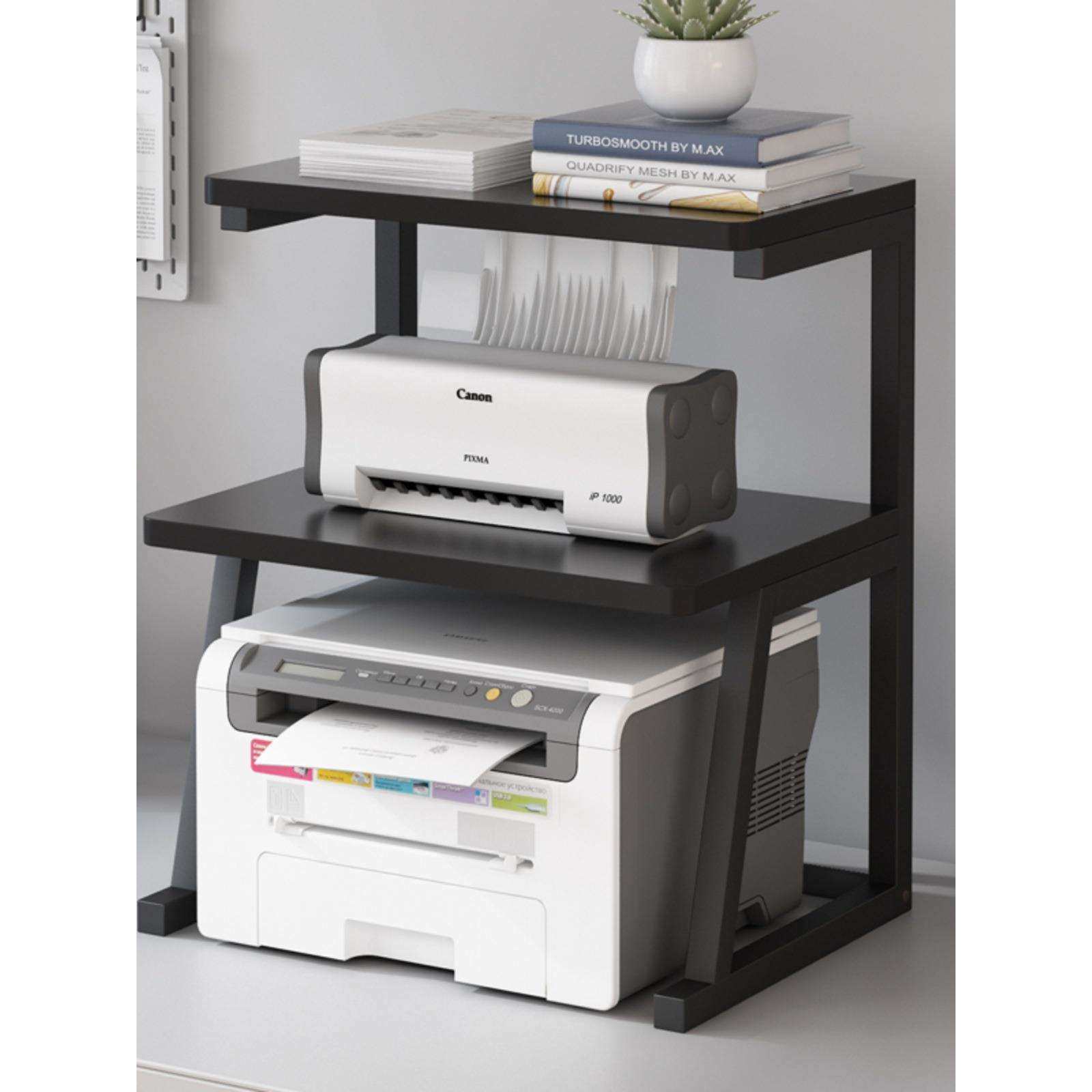 桌面三层小型打印机置物架办公室放针式票据打印机复印机收纳新品