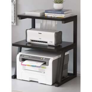 桌面三层小型打印机置物架办公室放针式票据打印机复印机收纳新品