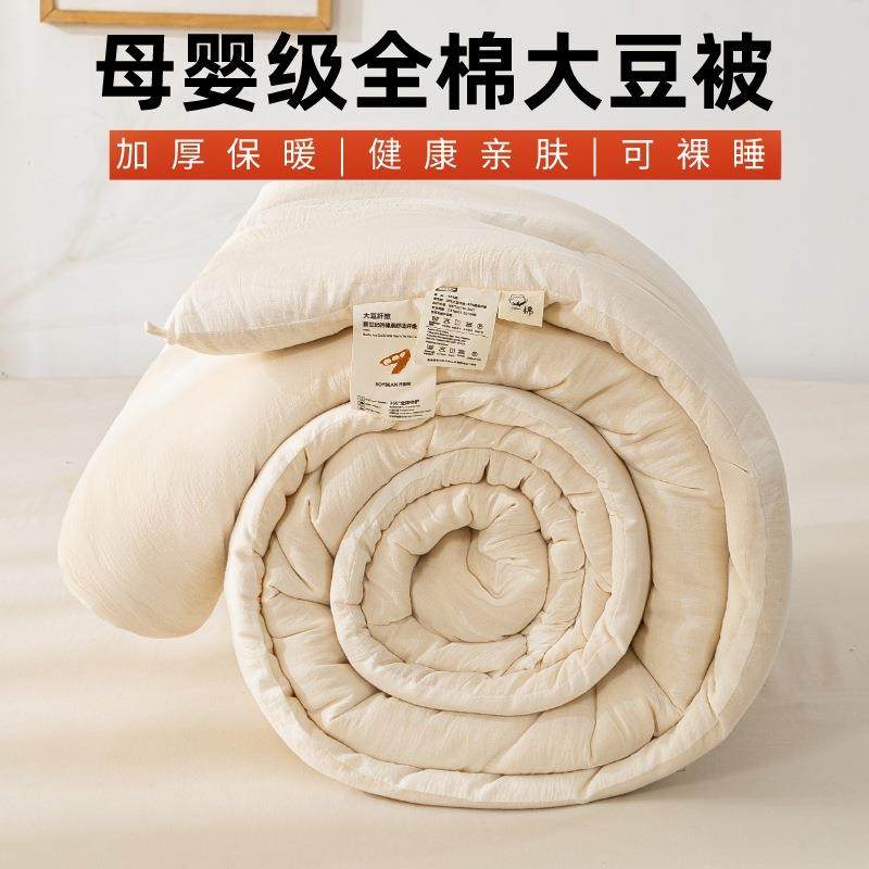 简约全棉大豆被子冬季保暖冬被纯棉被芯单双人宿舍春秋被子,玩具/童车/益智/积木/模型,毛绒/玩偶/公仔/布艺类玩具,淘宝优惠券,粉丝福利购,淘宝优惠卷