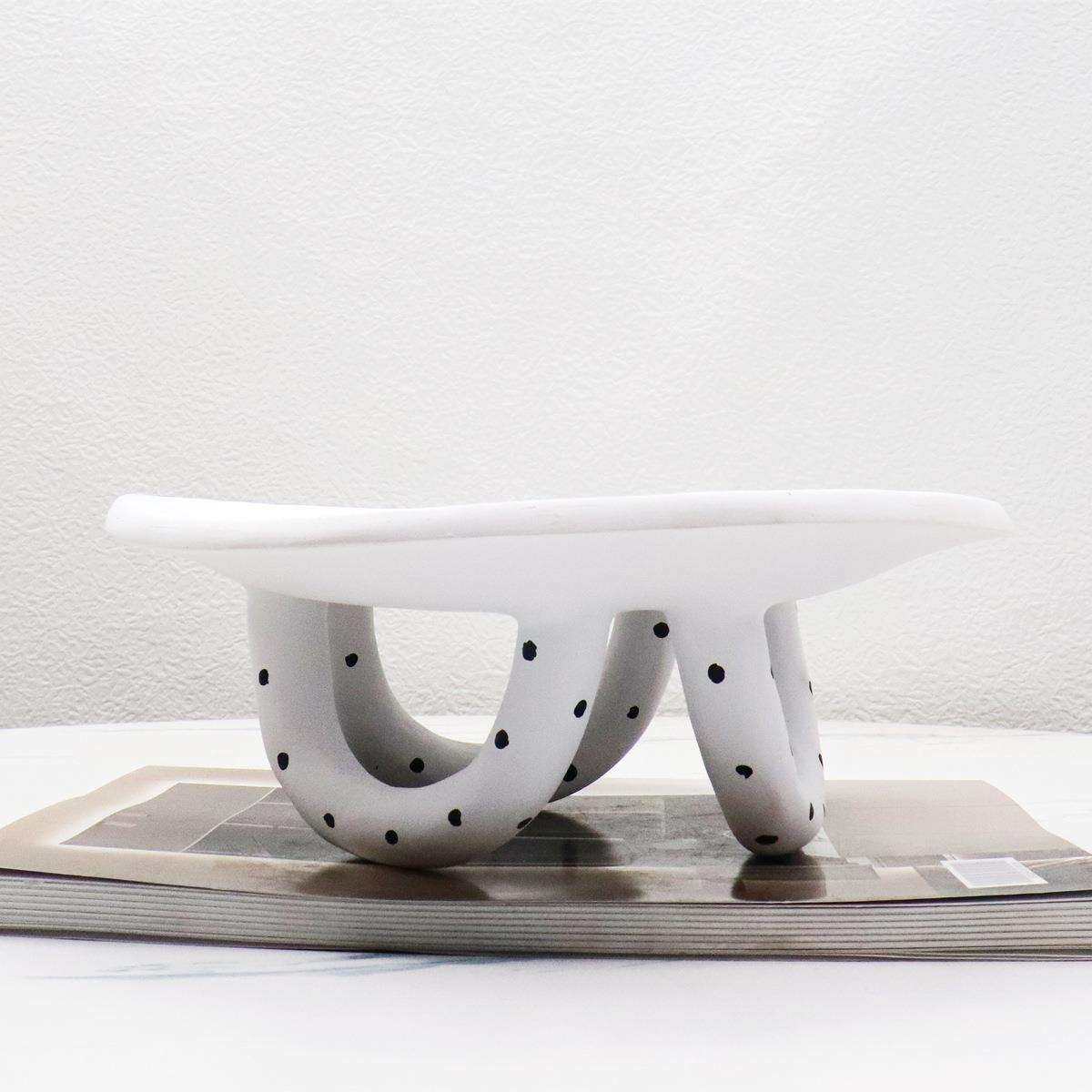 现代简约北欧波点艺术装饰果盘样板间酒店客厅餐桌软装饰品摆件,玩具/童车/益智/积木/模型,毛绒/玩偶/公仔/布艺类玩具,淘宝优惠券,粉丝福利购,淘宝优惠卷