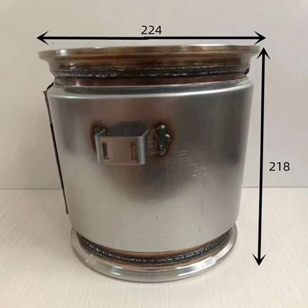 国六DPF-WC-190-029内芯带含量消声器载体消声器空壳消声器载体