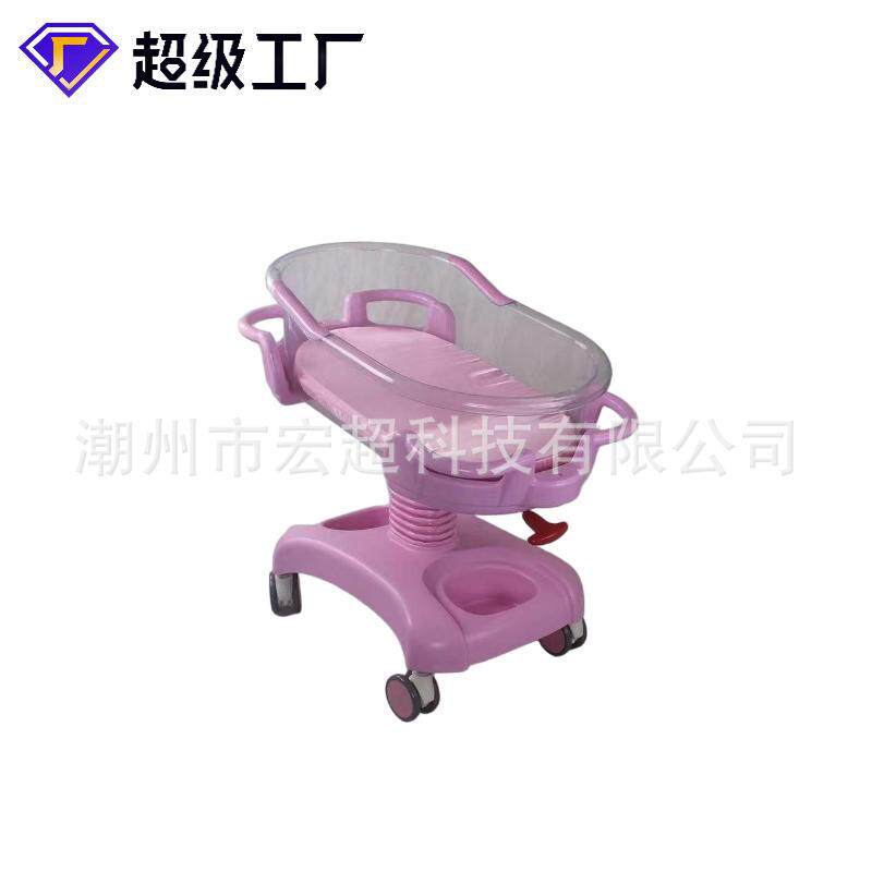 新生婴儿床月子中心推车可升降婴儿车移动方便简单操作静音轮