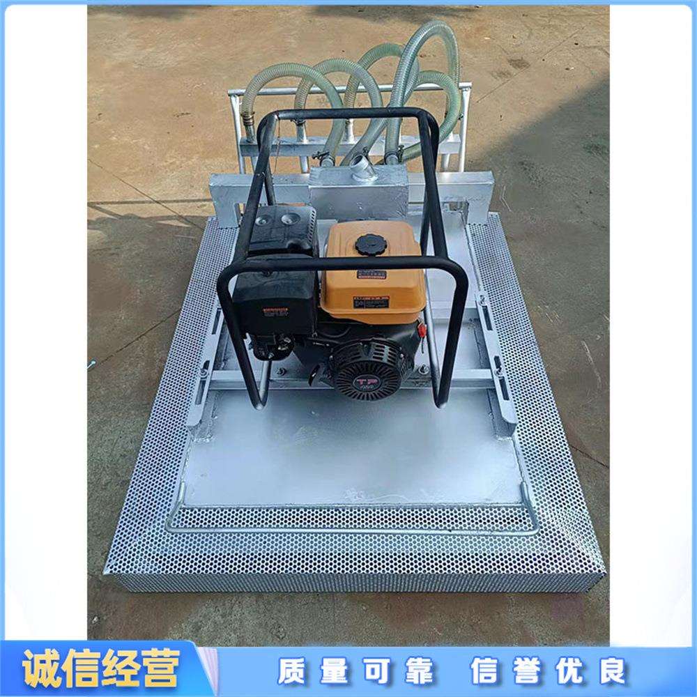 农用高压喷水采藕机 船式莲藕不锈钢收获机 马蹄茨菇荸荠收获机