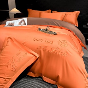 新款高级感100s母婴级纯棉全棉四件套高端被套床单床笠款高档床品