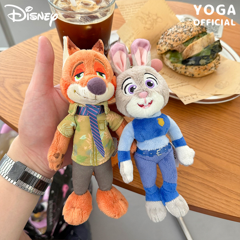 正版疯狂动物城尼克经典款毛绒