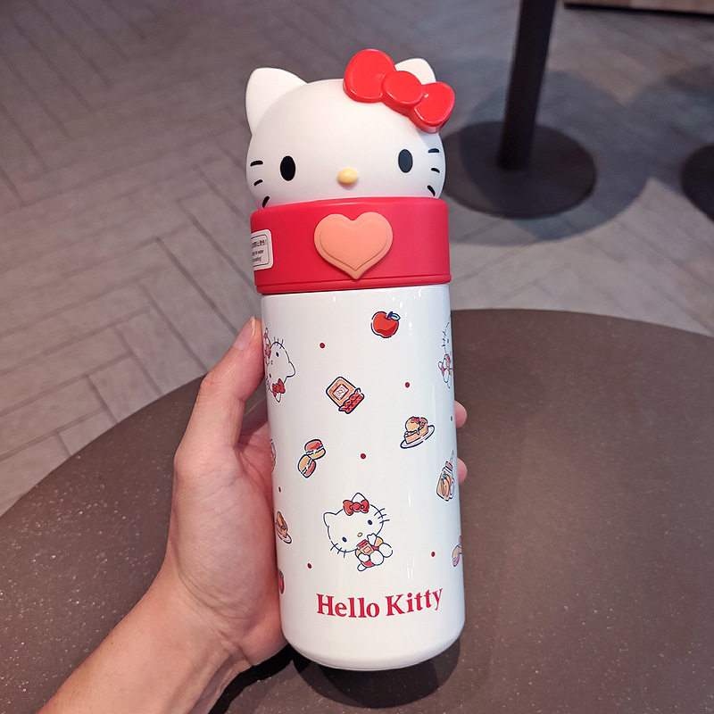 HelloKitty保温杯316女生高颜值直饮杯礼品帕恰狗联名水杯子