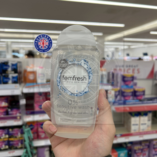 英国原装Femfresh女性私处私密护理清洁湿巾日常便携装洗液护理液