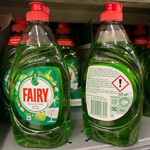 英国FAIRY厨房洗洁精超市同款