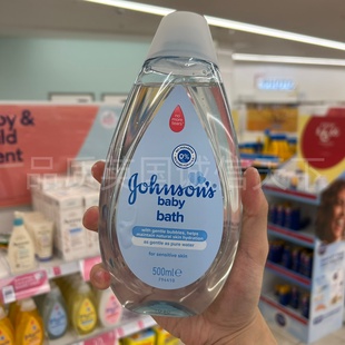 英国进口Johnsons强生婴儿宝宝新生儿沐浴露温和无泪润肤油润肤乳