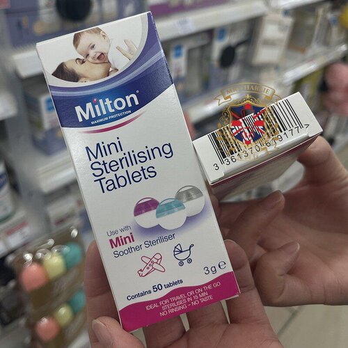英国Milton米尔顿婴儿消毒片mini