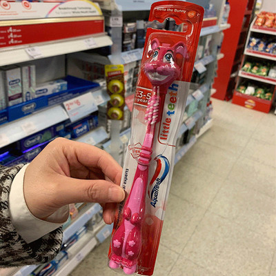 英国原装儿童Aquafresh软毛牙刷
