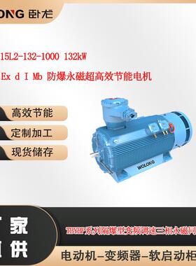 TBYBP-315L2-132-1000132W煤安证ExdIMb防爆永磁电机