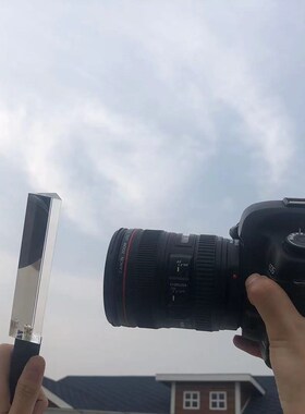 30*30*150mm Photography Crystbal Prisma PLerforated Triangul