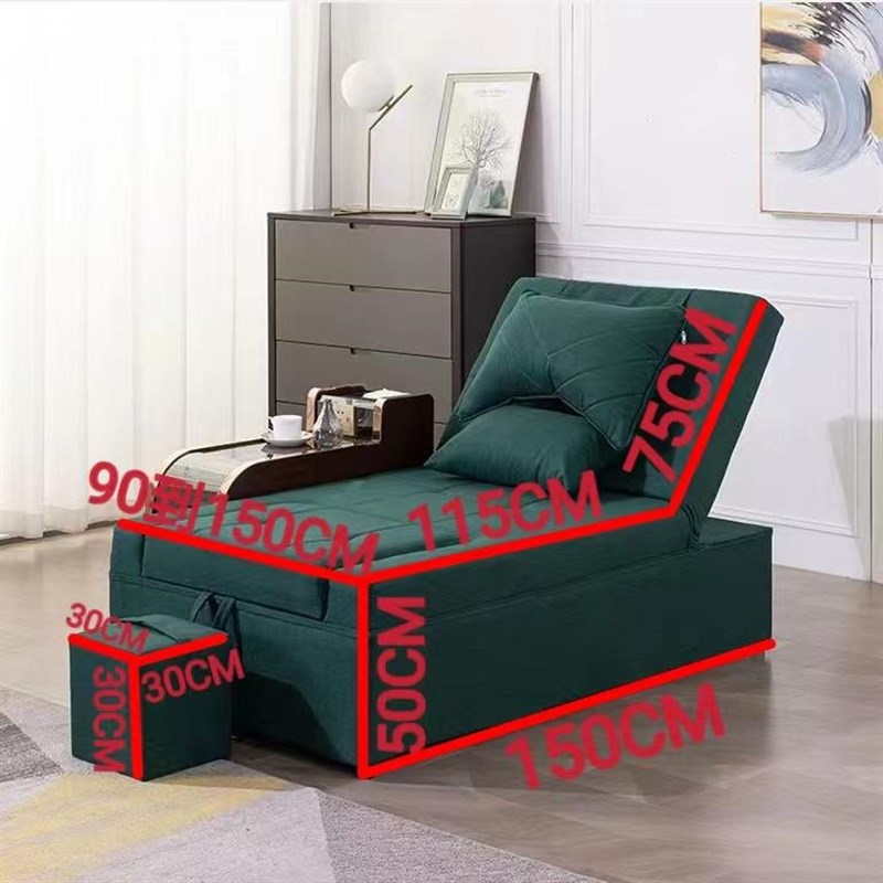 足浴沙发电e动按摩床一体足疗洗脚采耳床美容院美甲躺椅桑拿沙发