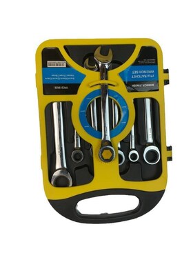 销售8-19 7PCtS两用棘轮扳手快速扳手开口棘轮扳手