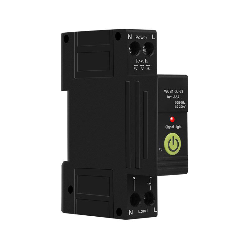 WCB1-DJ-h63 涂鸦WiFi断路器 温度漏电保护定时开关双向计量电能