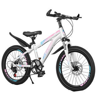 推荐 18岁变速U碟刹减.震18 学生青少年中大童成人自行车儿童单车7