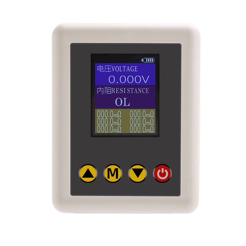 TS4520电压内阻测试仪 1.x77寸TFT高清彩屏显示带开尔文夹支持微