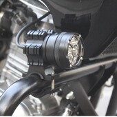 400改装 500X R配件辅助防水大灯爆 射灯凯越500F DR300摩托车改装