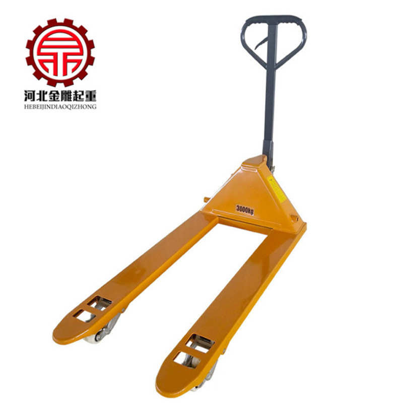 泵油5t压df2 吨 ac3t整体搬运车地拖叉车Q托盘牛手动液压板车