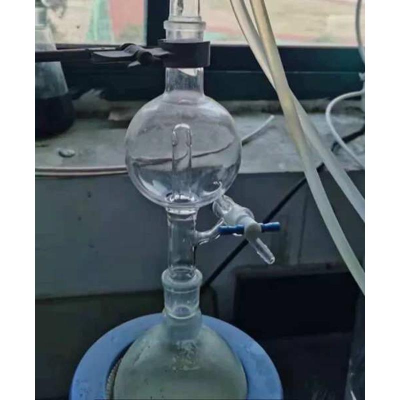 溶剂重蒸装置溶剂蒸馏头加热重蒸冷却250ml5V00ml可定做