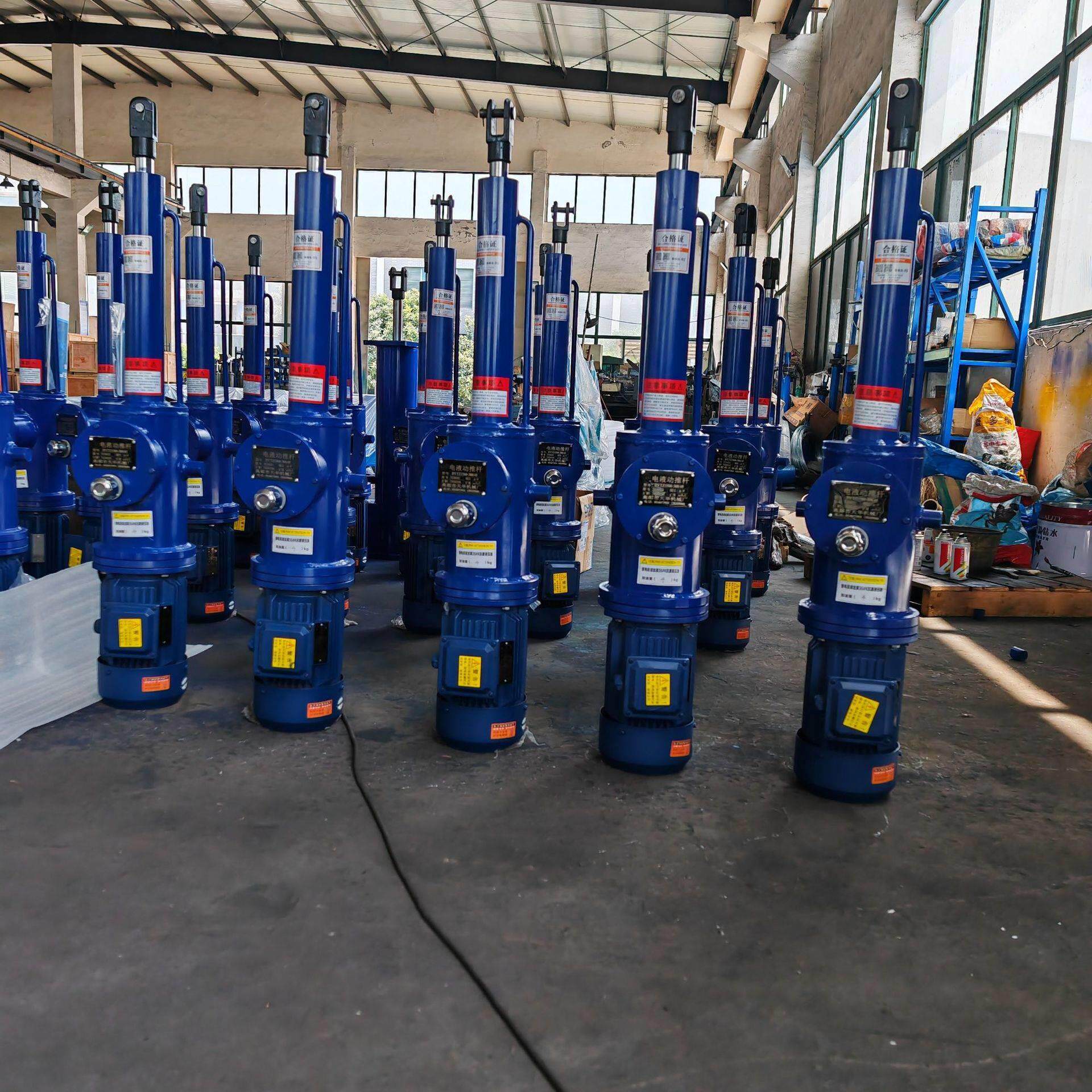 厂商供应直式平行式分体式电液推杆 生产推力电液动液压推杆