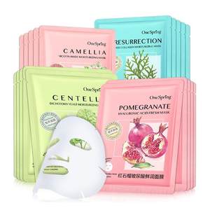 20Pcs Face Mask Combination Camellia Nicotinamide Facial Mas