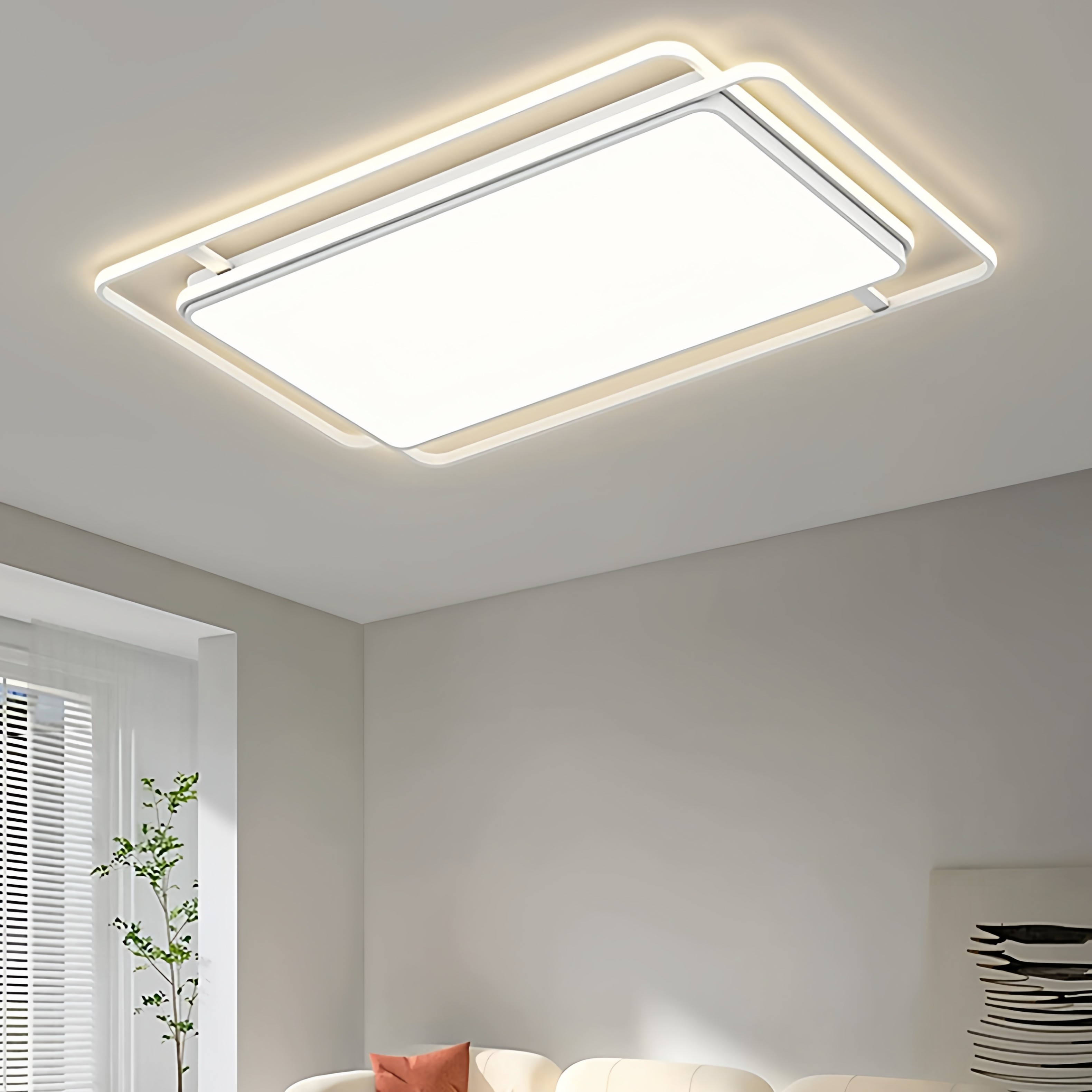 中山灯具现代简约LED吸顶灯客厅卧室餐厅全光谱护眼三色无极调光,家装灯饰光源,客厅吸顶灯,淘宝优惠券,粉丝福利购,淘宝优惠卷