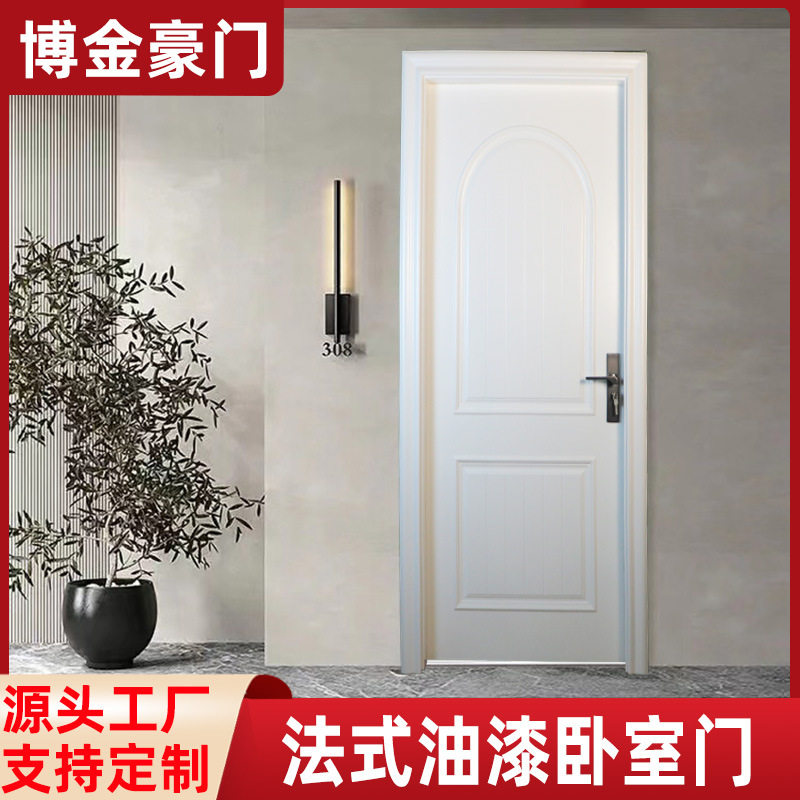 法式铝木门客厅原木隔音平开门厂家批发铝合金门隔音门轻奢风