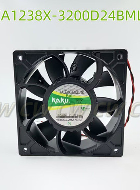 KAKU卡固新能源全金属风扇KA1238X-3200D24BML/FG报警DC24V阻燃