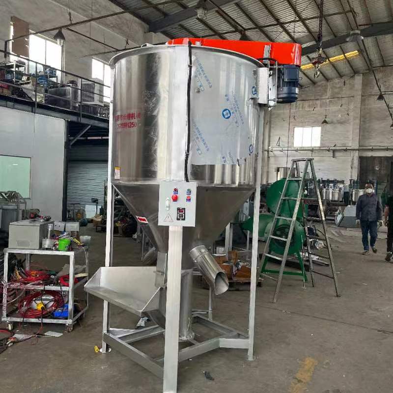 塑料搅拌机不锈钢立式搅拌机塑料颗粒搅拌桶片料破碎料加热拌料机
