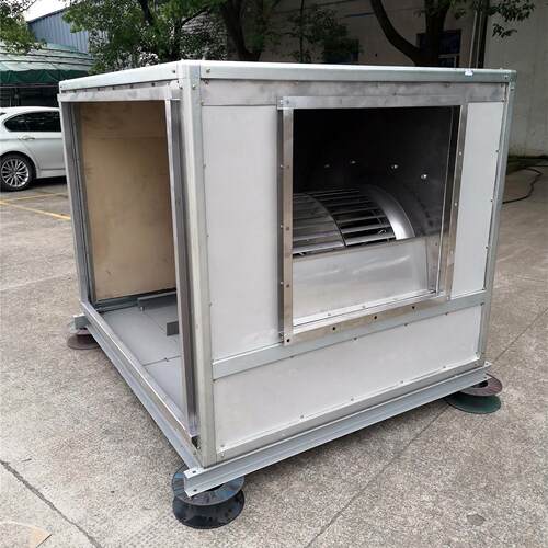 玻璃钢围板离心风机箱风机柜HTFC-I-28 11KW 风量36800m3/h 579pa