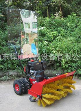 市政用机扫雪手扶机道扫路雪机多功能扫雪便携467高效扫雪机