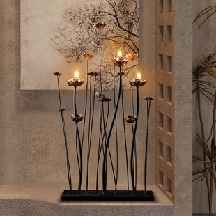 极速泰式复古烛台香薰蜡烛家w用浪漫摆件蜡烛台座东南亚酒店会所