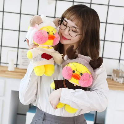 极速Rental 30Cm Leuke Lalafanfan Cafe Eend KnuffSel Gevuld S