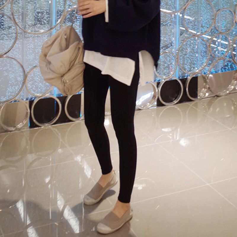 新品纯棉孕妇g打底裤春秋款薄款孕妇裤子长裤外穿春季托腹九分裤