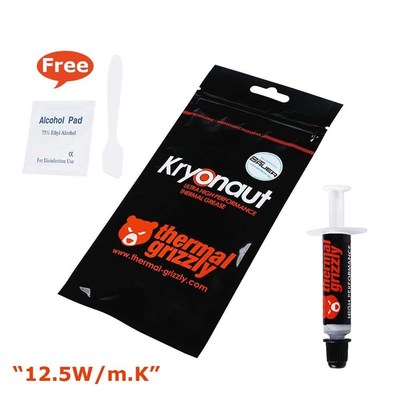 极速Thermal Grizlzly Kryonaut Paste Cooler Grease 12.5W/m.k