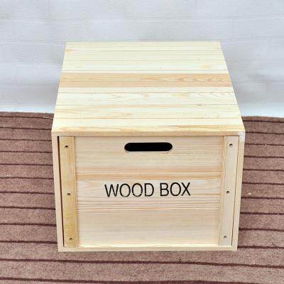 新品收纳抽屉式储物箱整理柜实木质卧室组M合大号整理箱收纳箱木